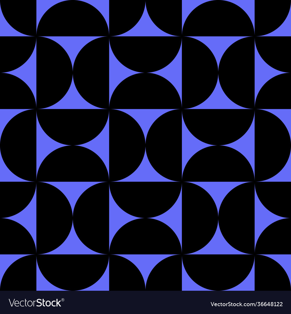 Seamless pattern with geometric shapes tiling vector image Seamless pattern with geometric shapes tiling
