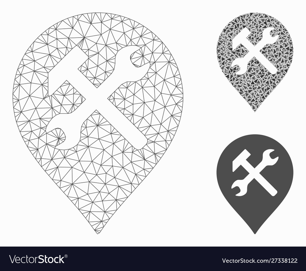 Workshop map marker mesh 2d model