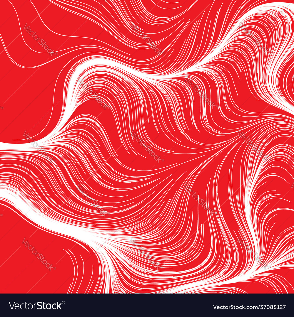 Abstract colorful render random wavy curvy vector image Abstract colorful render random wavy curvy