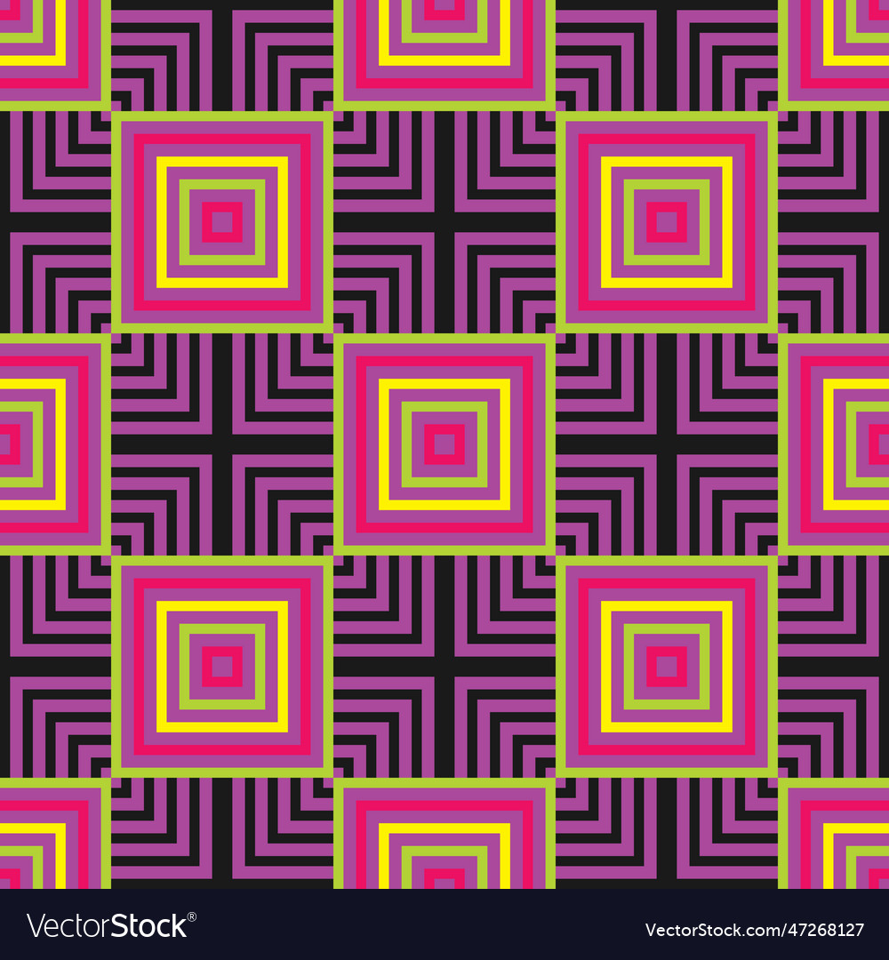 Abstract repeating seamless geometric pattern vector image Abstract repeating seamless geometric pattern