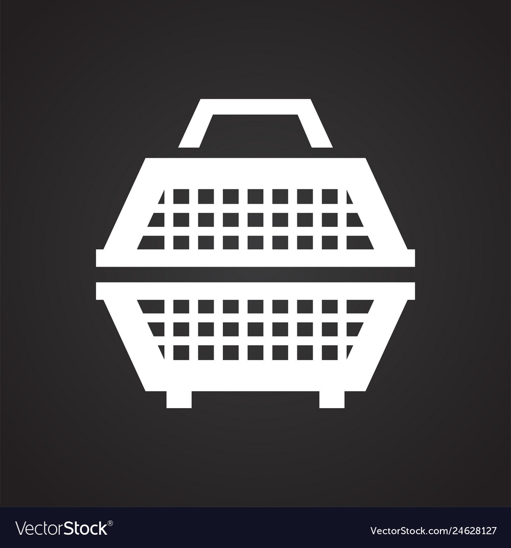 Case icon on background for graphic and web design vector image Case icon on background for graphic and web design