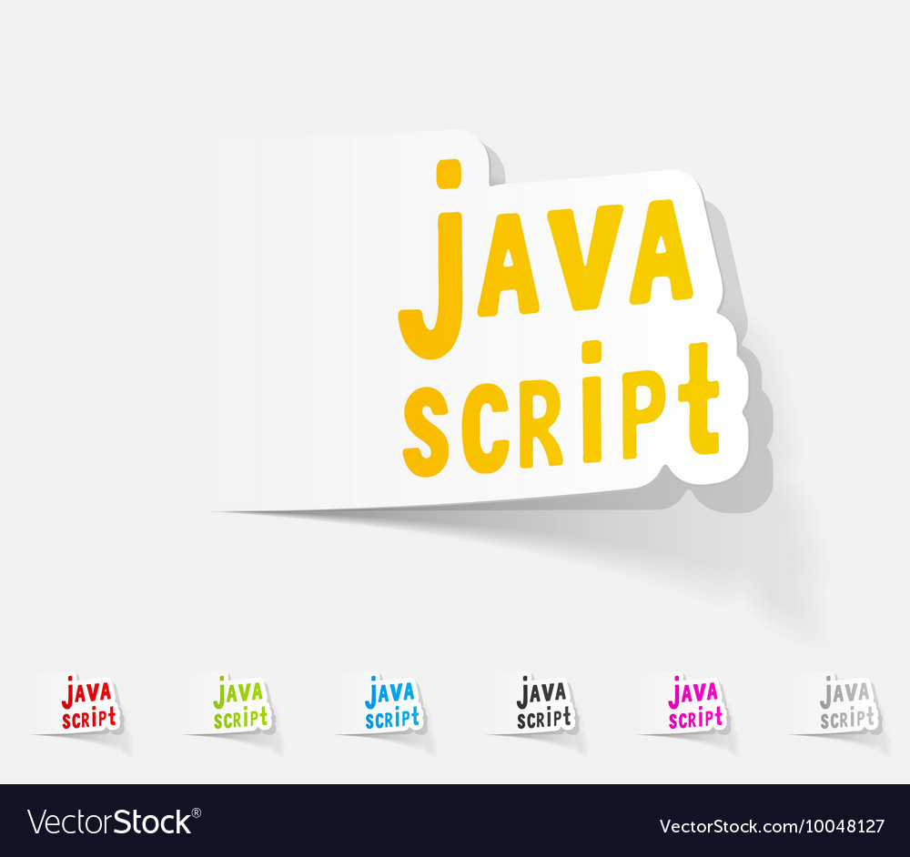 Realistisches Designelement java Script