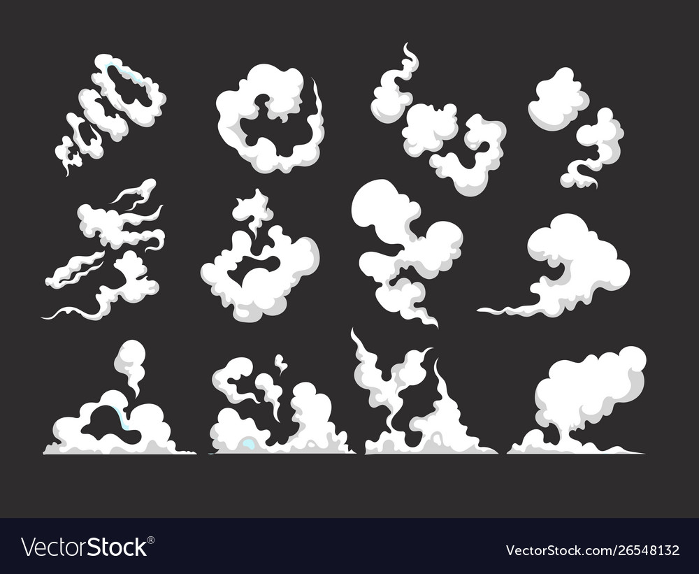 Blowing Smoke Cartoon