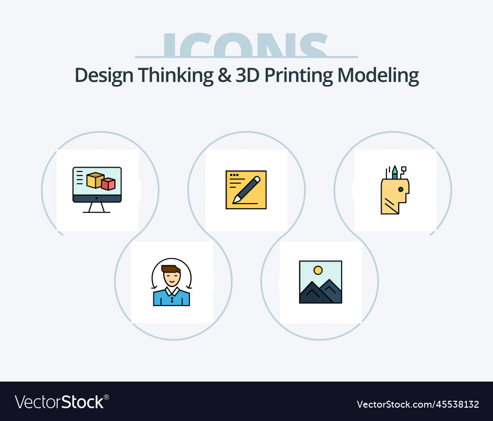 Design thinking and d printing modeling line