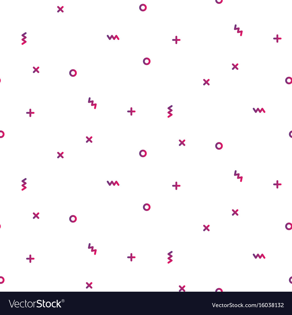 Gradient geometric shapes and lines seamless