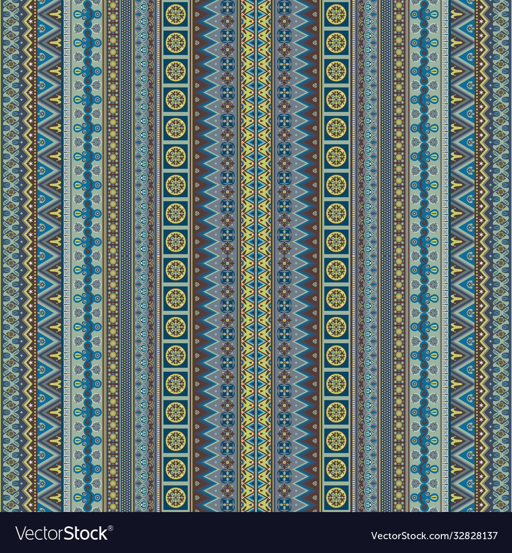 Abstract ethnic stripe pattern background Vector Image Abstract ethnic stripe pattern background