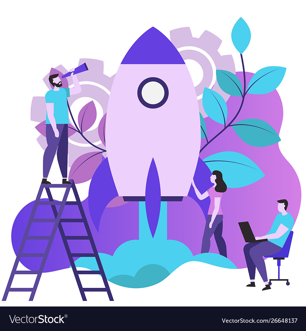 App development for website and mobile vector image App development for website and mobile