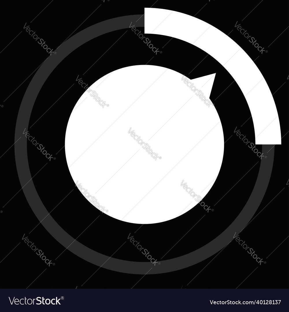 Gauge meter dial icon with different number Vector Image Gauge meter dial icon with different number