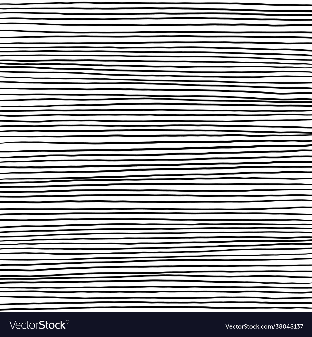 Hand drawn abstract pattern with lines vector image Hand drawn abstract pattern with lines