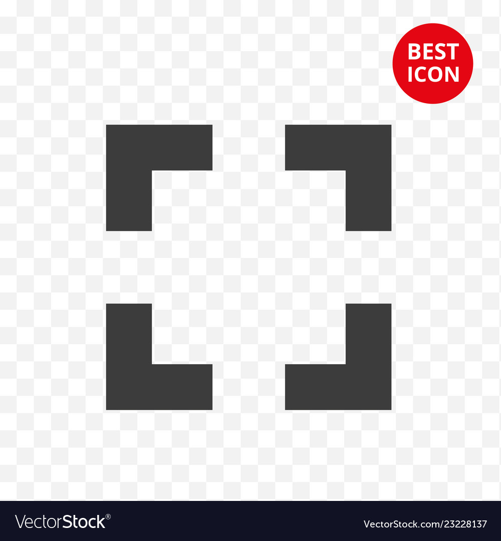 Icon frame laconic conception framework vector image Icon frame laconic conception framework