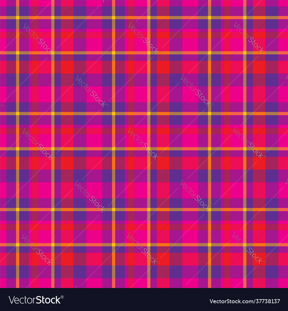 Plaid seamless pattern background textile Vector Image