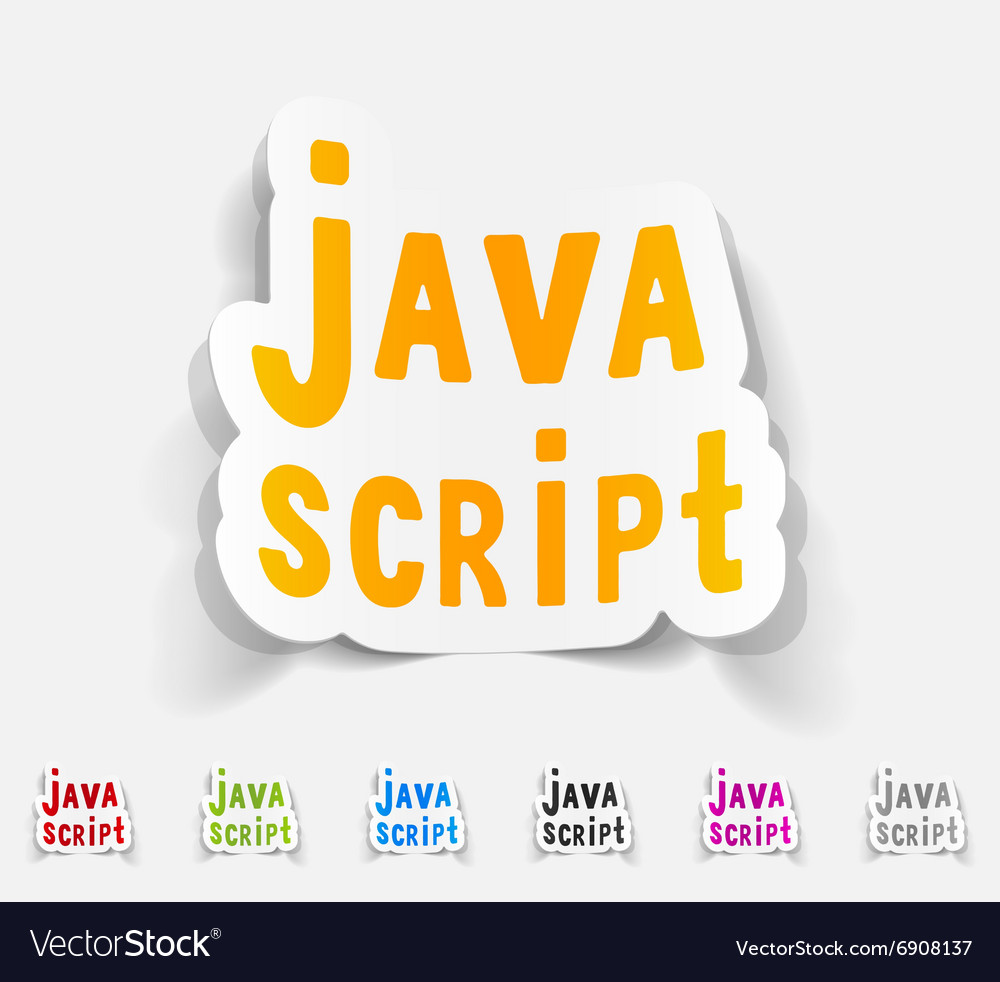 Realistic design element java script