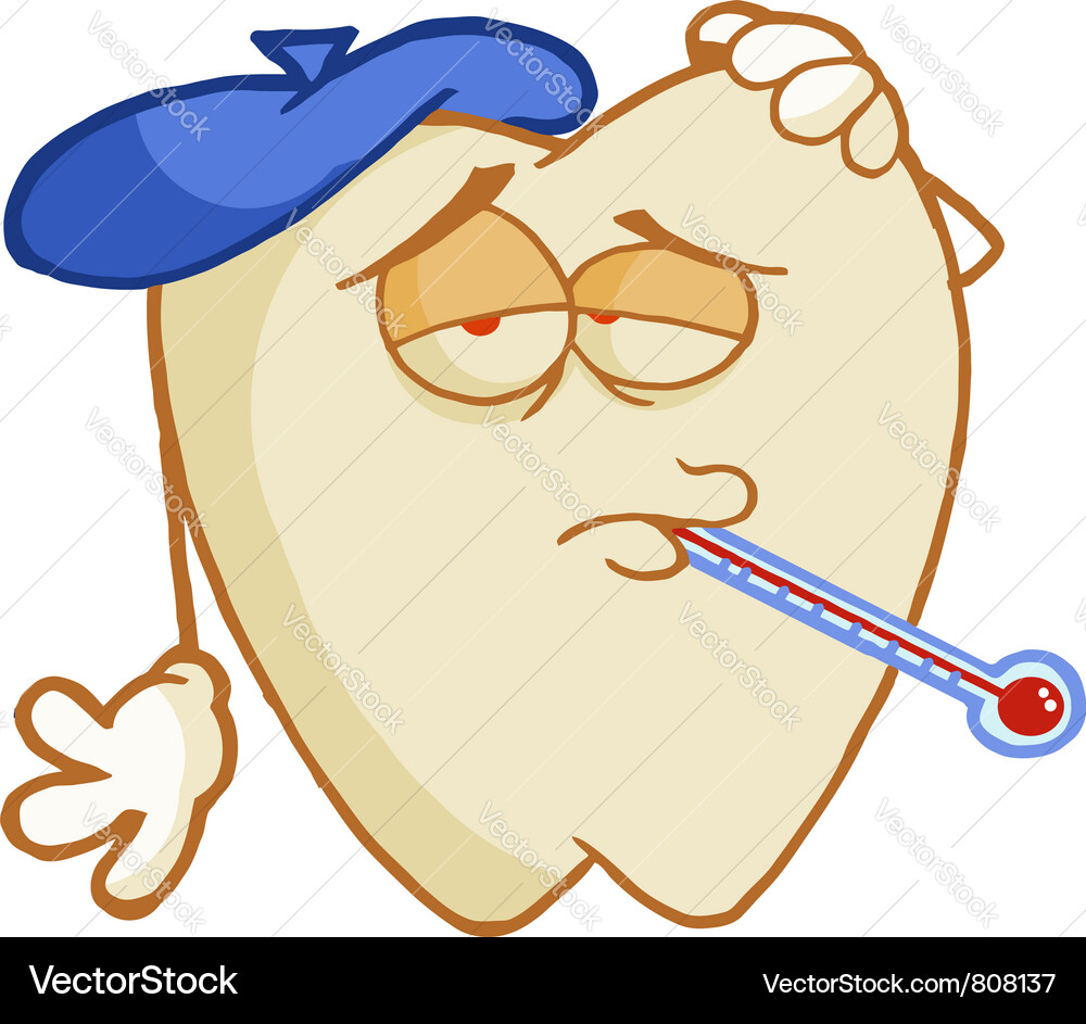 Tooth decay Royalty Free Vector Image - VectorStock