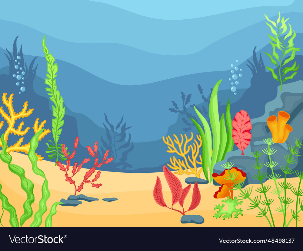 Underwater background ocean bottom sand