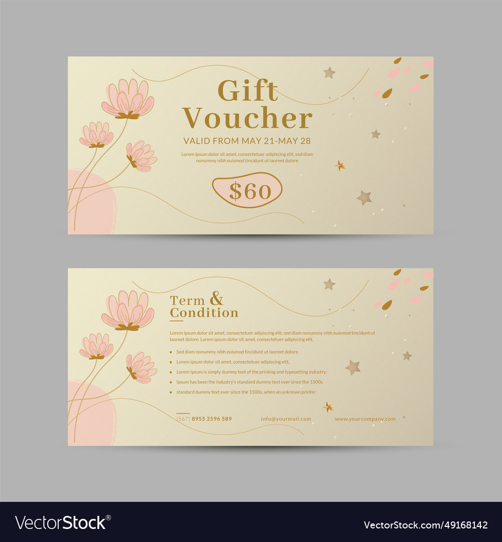 Loyalty card incentive gift Royalty Free Vector Image