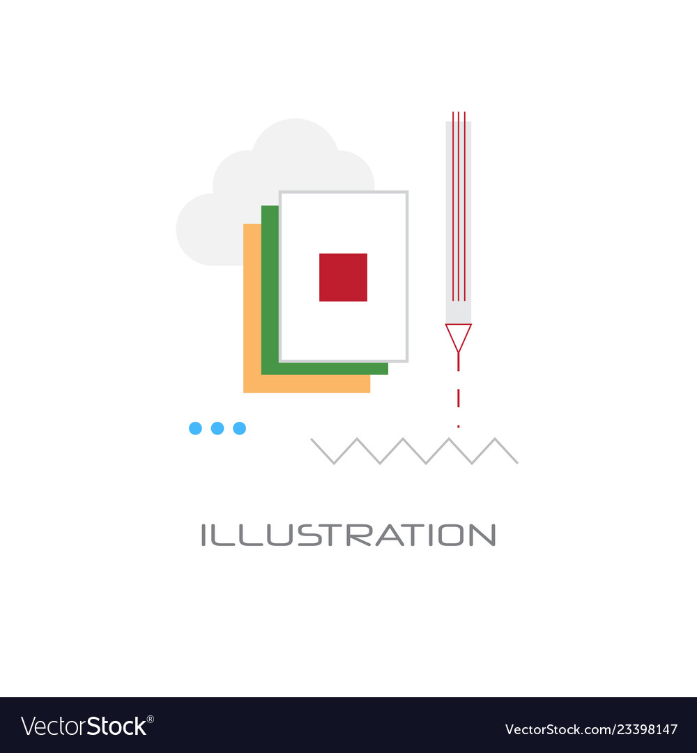 Graphic design development computer Vector Image Graphic design development computer