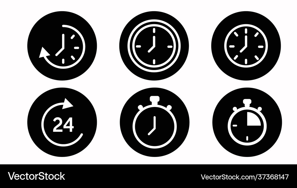 Set linear icons Royalty Free Vector Image - VectorStock