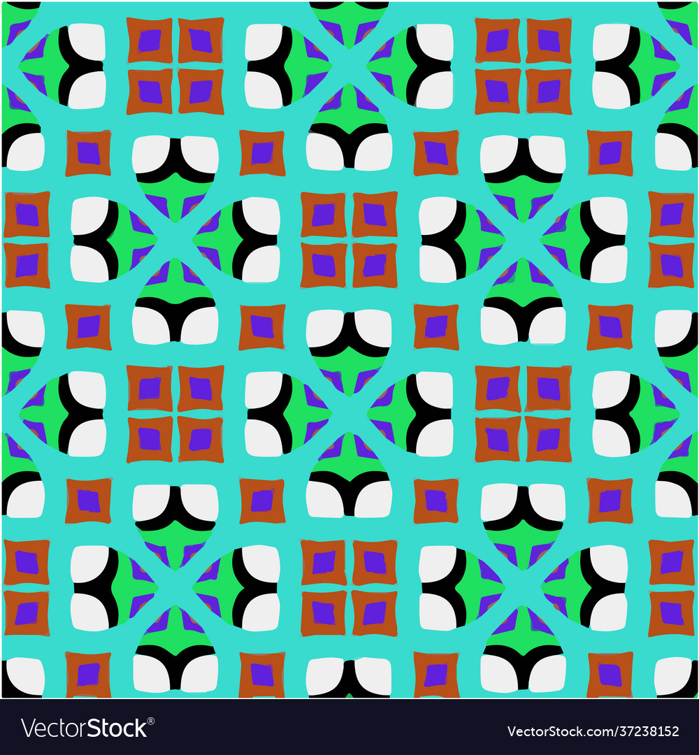 Geometric pattern with triangular elements