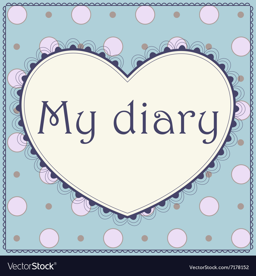 Printable Diary Cover