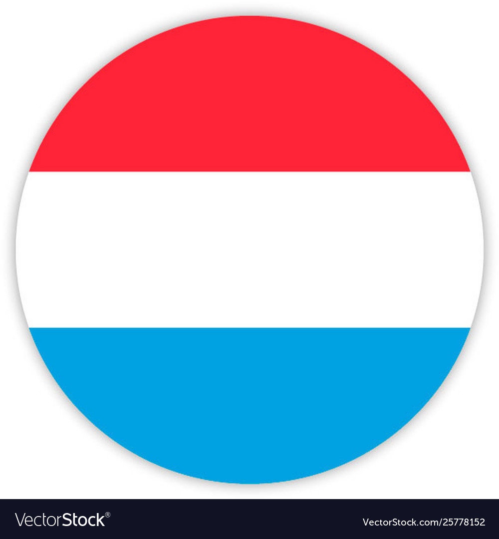 Simple round flag
