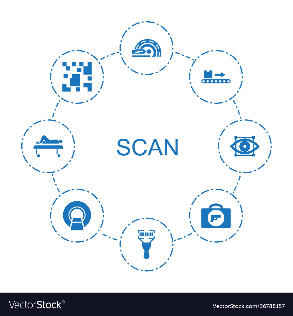 8 scan icons