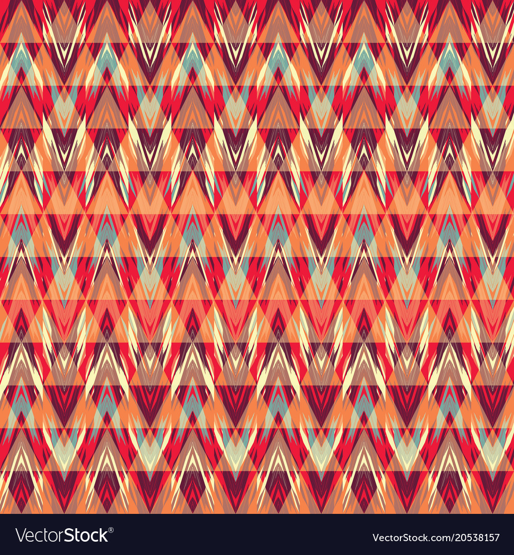 Abstract seamless pattern with geometric elements