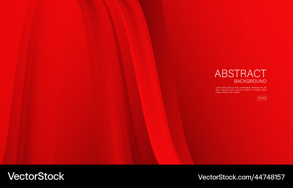 Red abstract background polygon Royalty Free Vector Image
