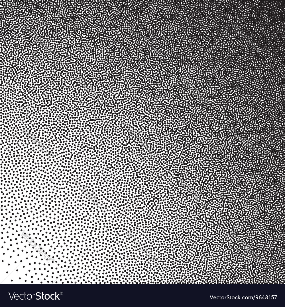 Stochastic raster halftone gradient print