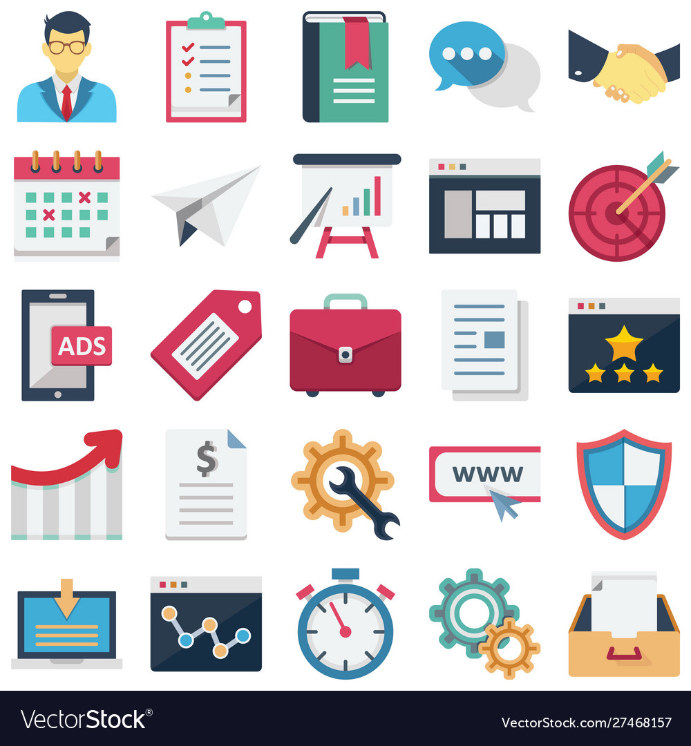 Web and seo icons set every single icon yo