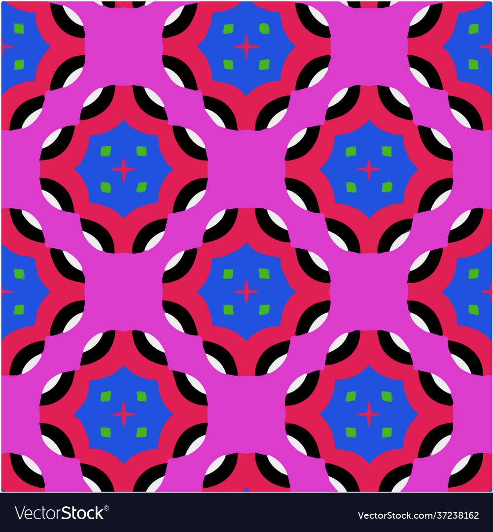 Geometric pattern with triangular elements