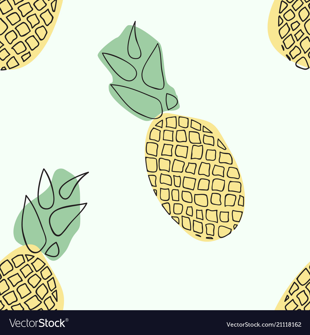 Pineapple pattern