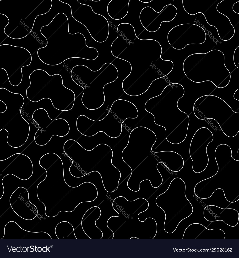 Seamless pattern thin curved lines vector image Seamless pattern thin curved lines