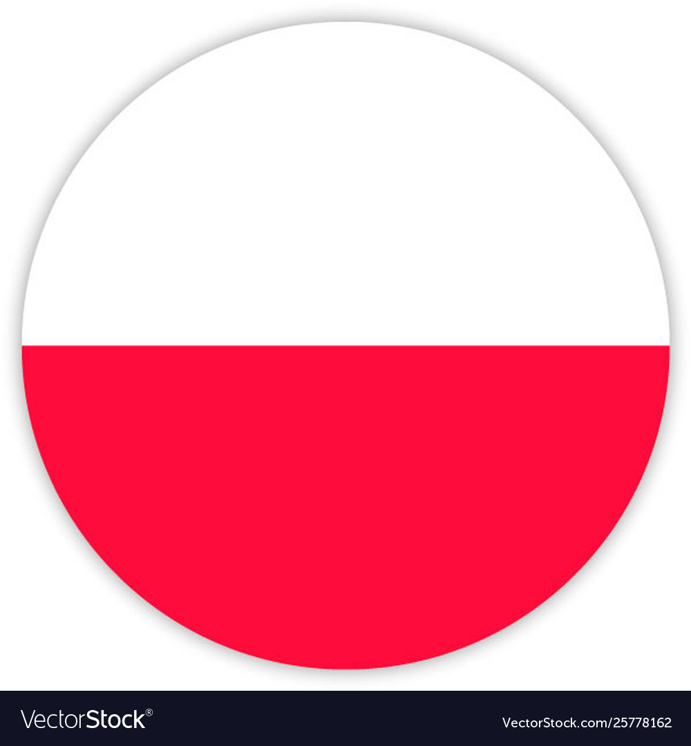 Simple round flag