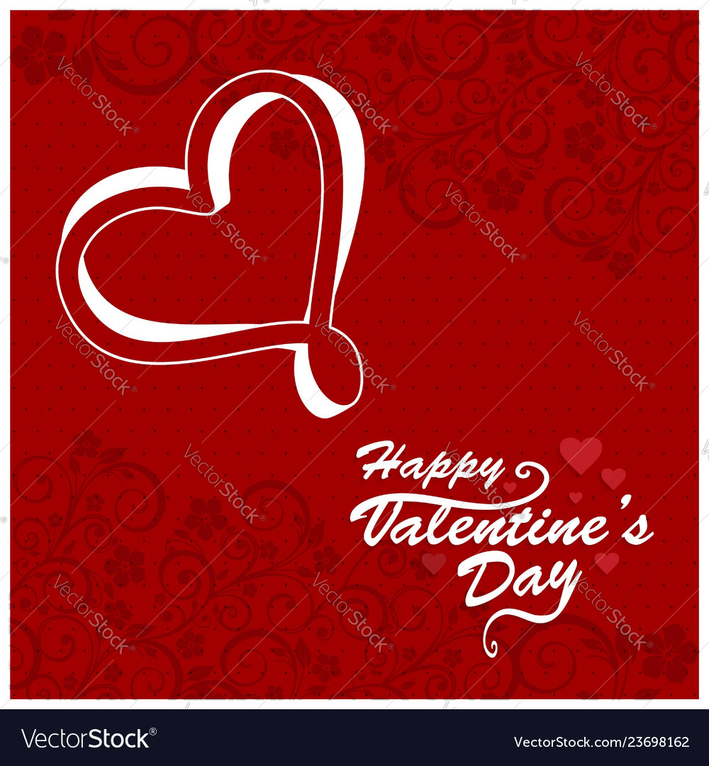 Valentines day background with icon set pattern Vector Image Valentines day background with icon set pattern