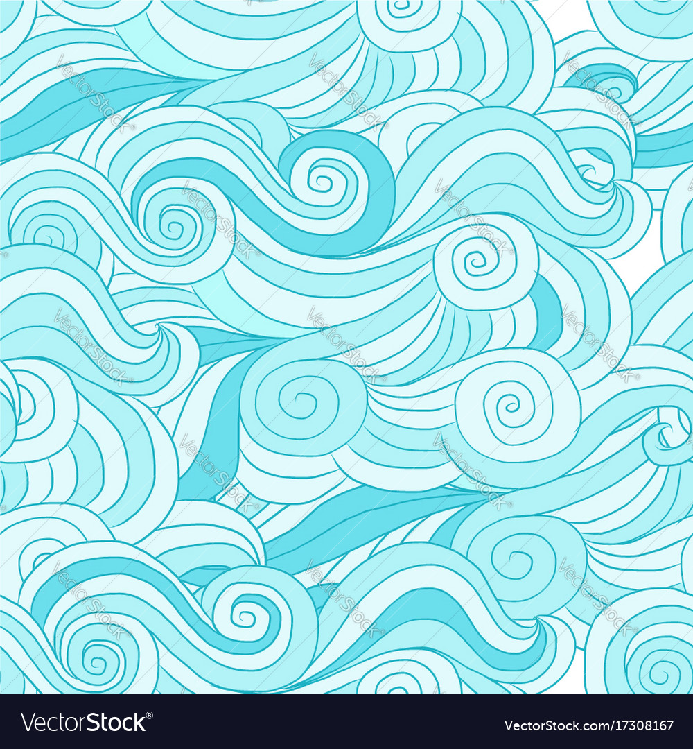 Abstract Water Wave Pattern