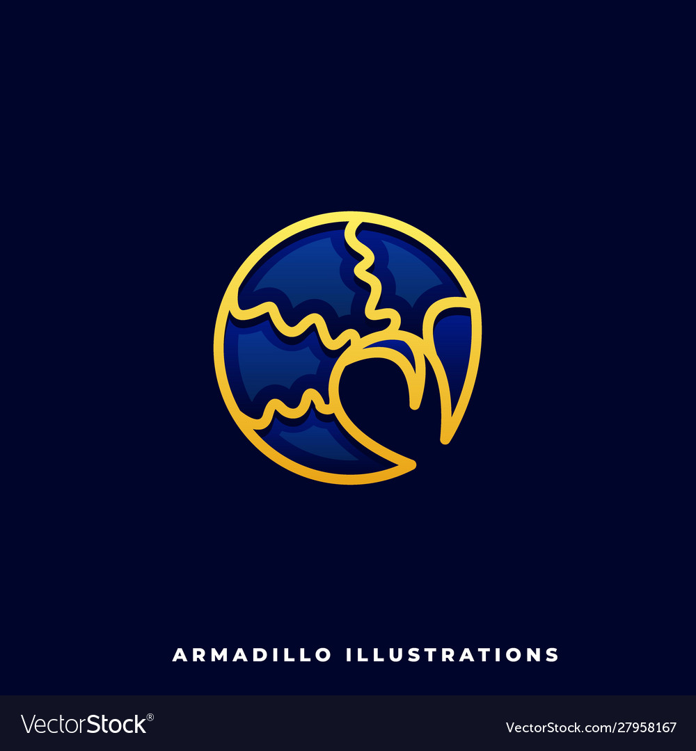 Armadillo design template