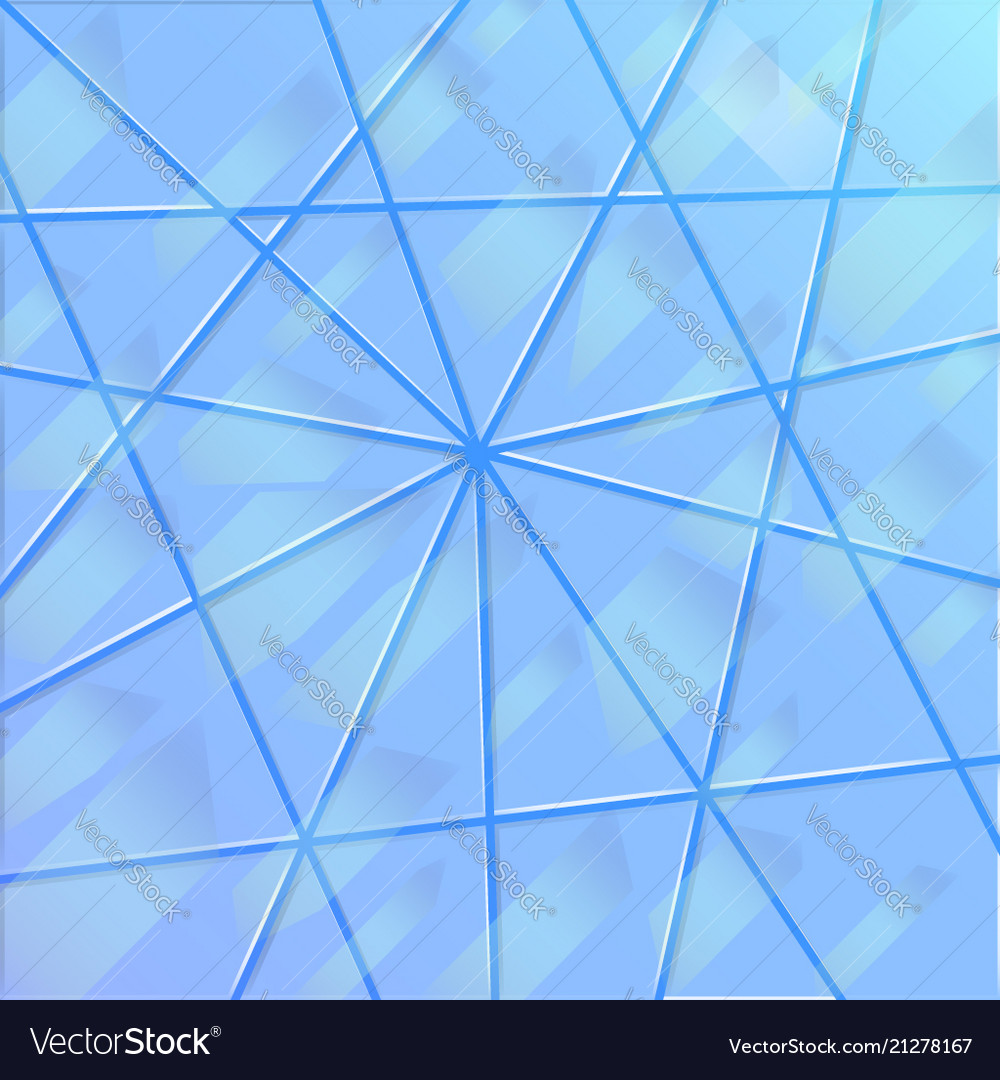 Geometric pattern broken shapes