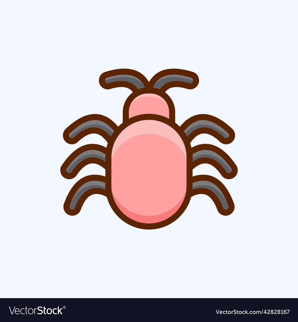 Icon software bug suitable for security symbol