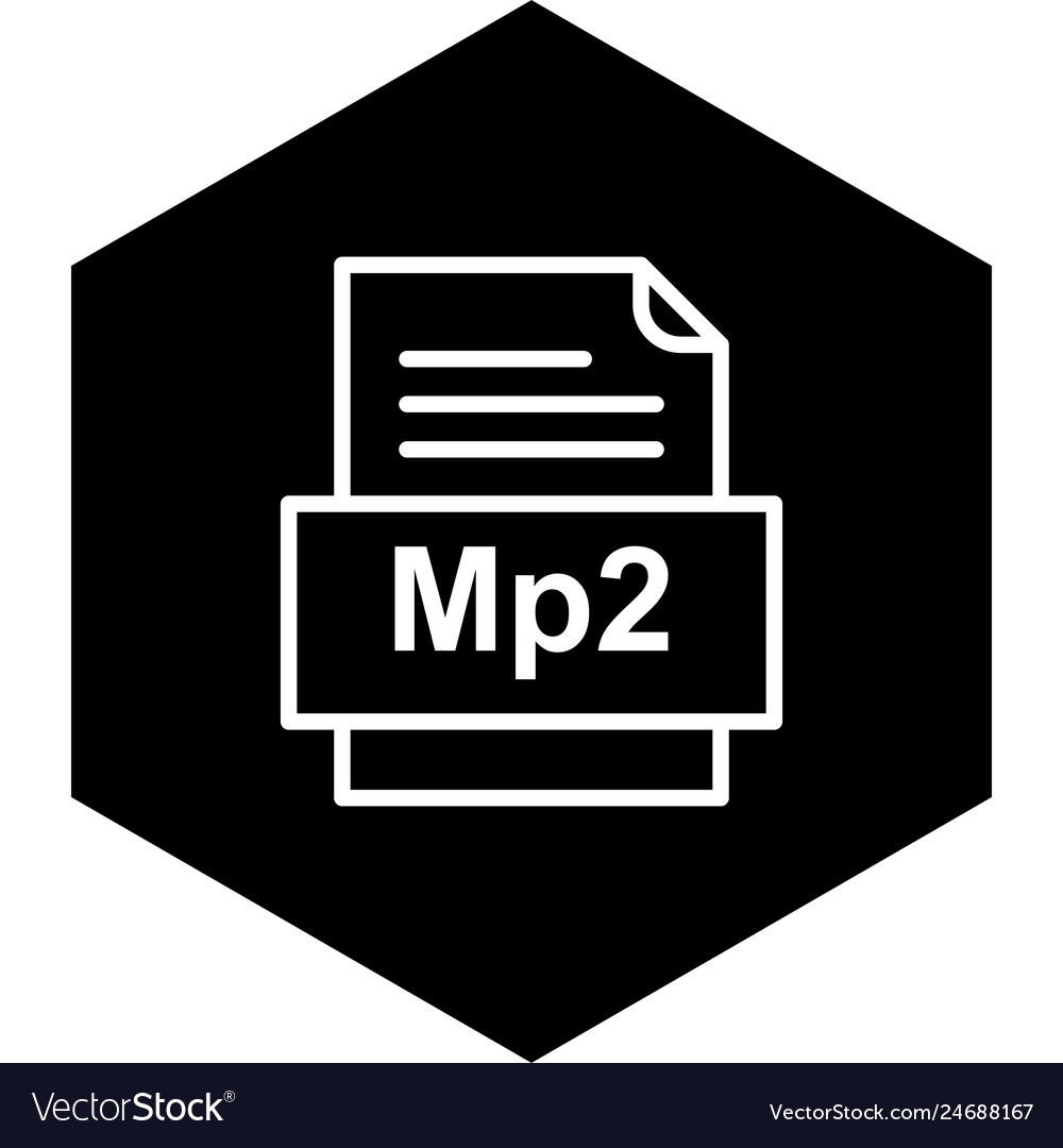 Mp2 file document icon
