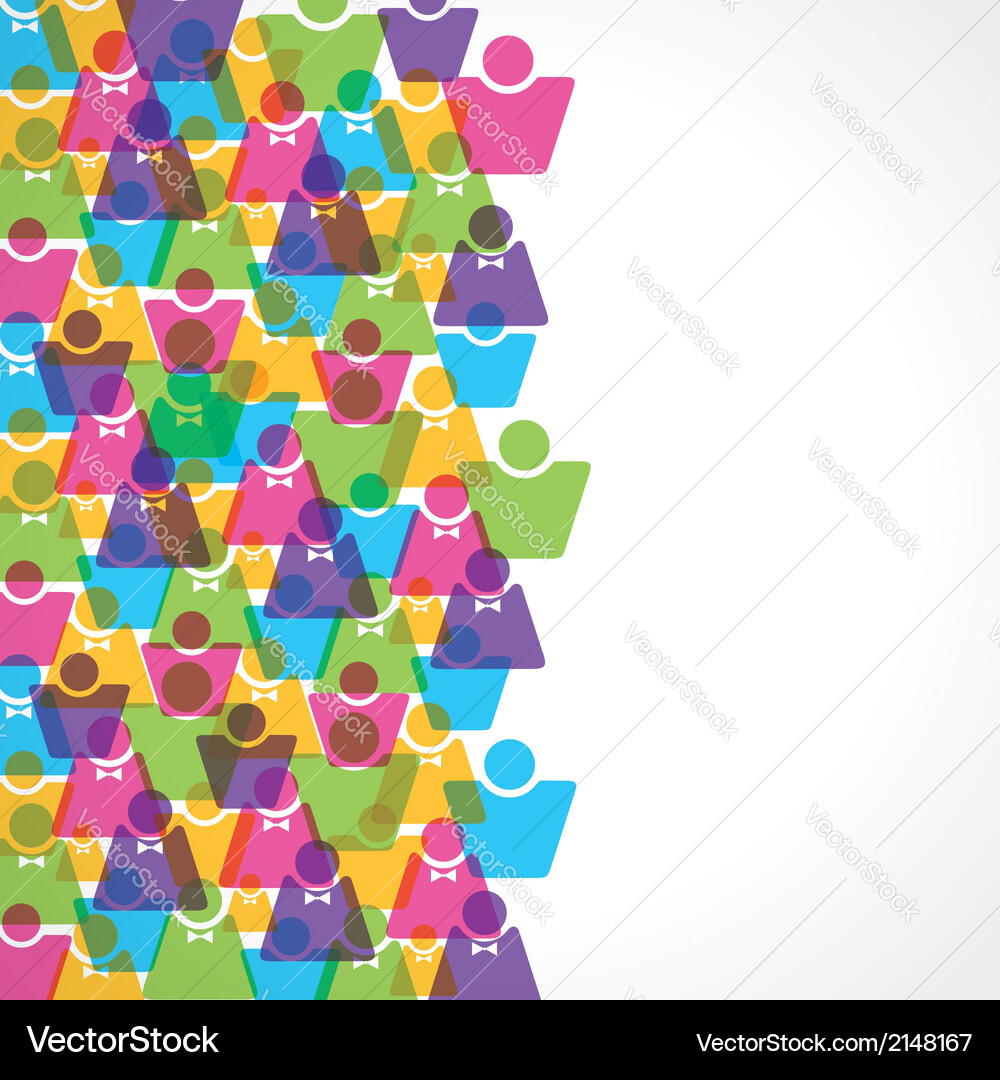 Social network concept Royalty Free Vector Image
