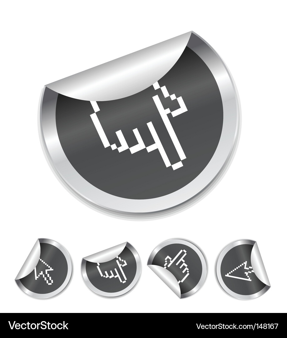 Stickers Royalty Free Vector Image - VectorStock