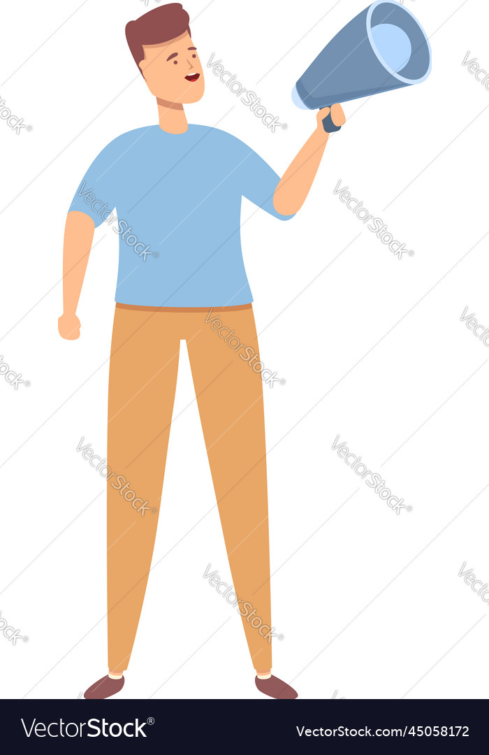 Call to action icon cartoon skills therapy Vector Image