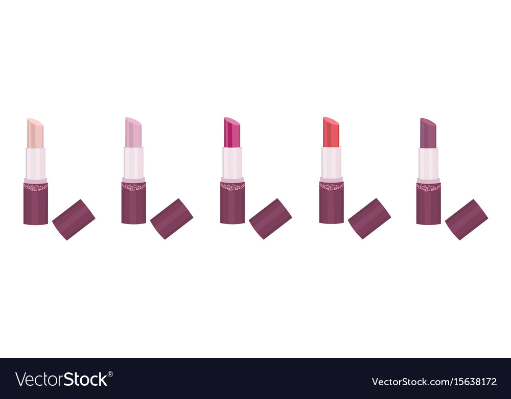 Lipstick set collection make up icons