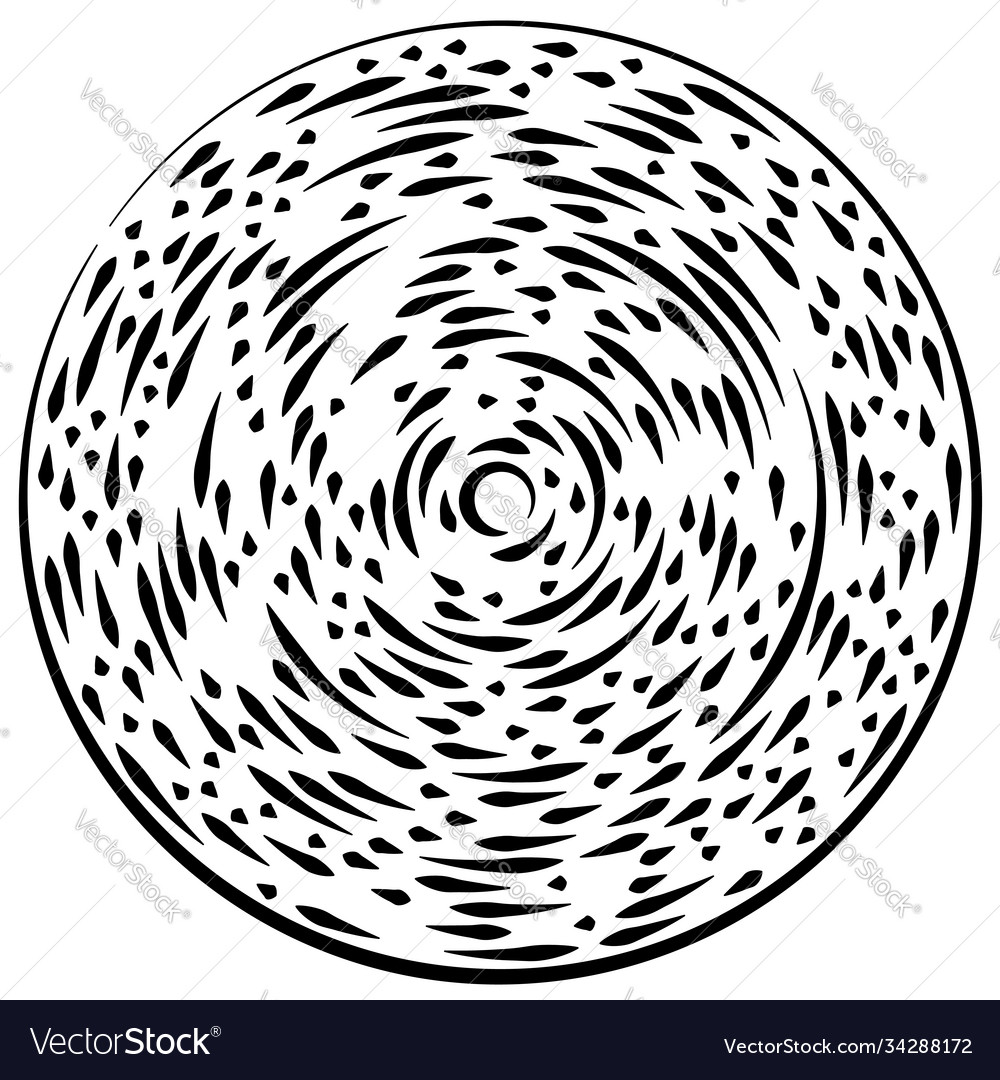 Radial radiating lines abstract burst element vector image Radial radiating lines abstract burst element