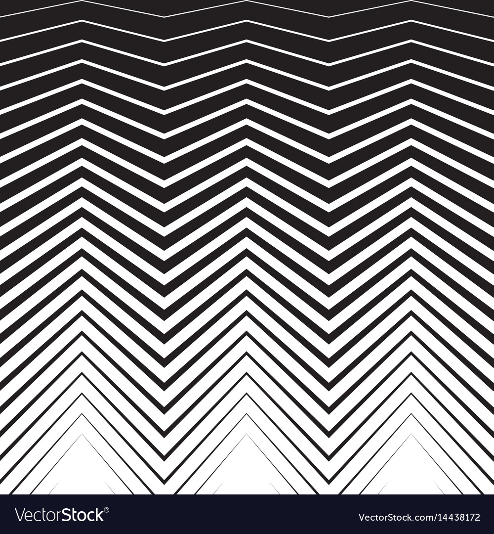 Zigzag Halftone Pattern