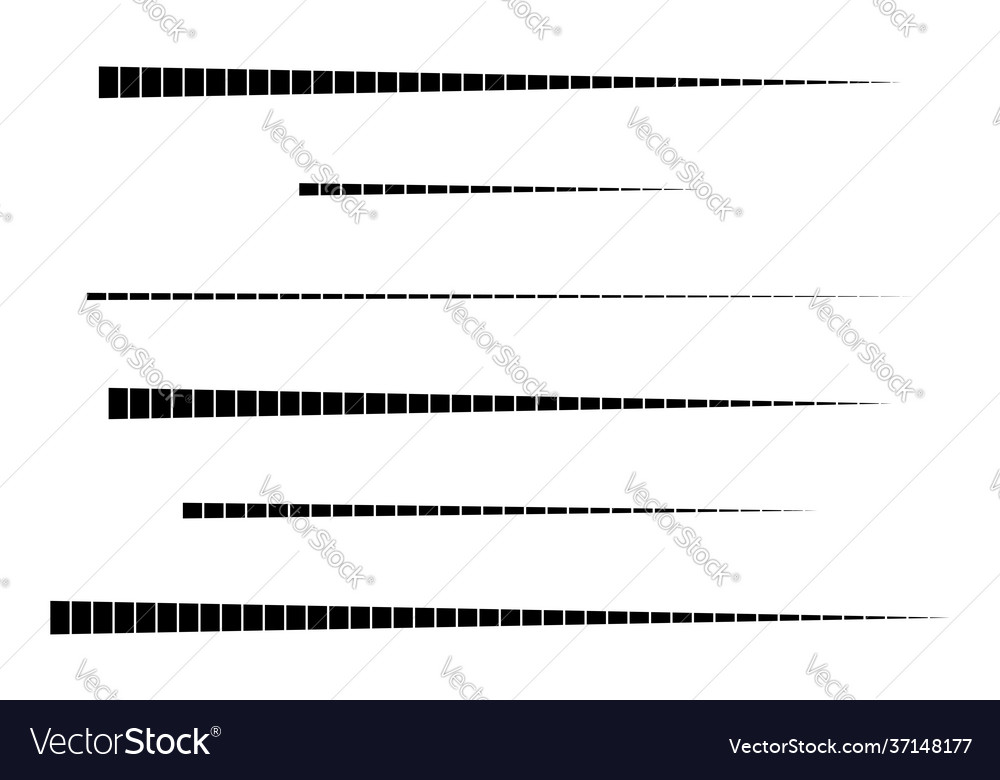 Dashed random straight parallel lines geometric