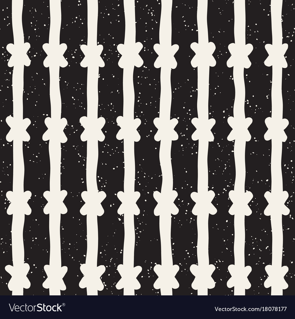 Seamless pattern with hand drawn lines abstract