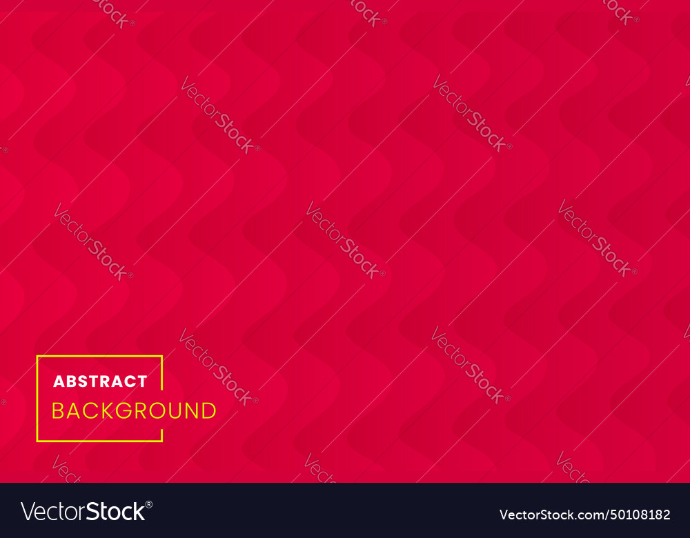 Abstract background of wavy lines in red colors vector image Abstract background of wavy lines in red colors