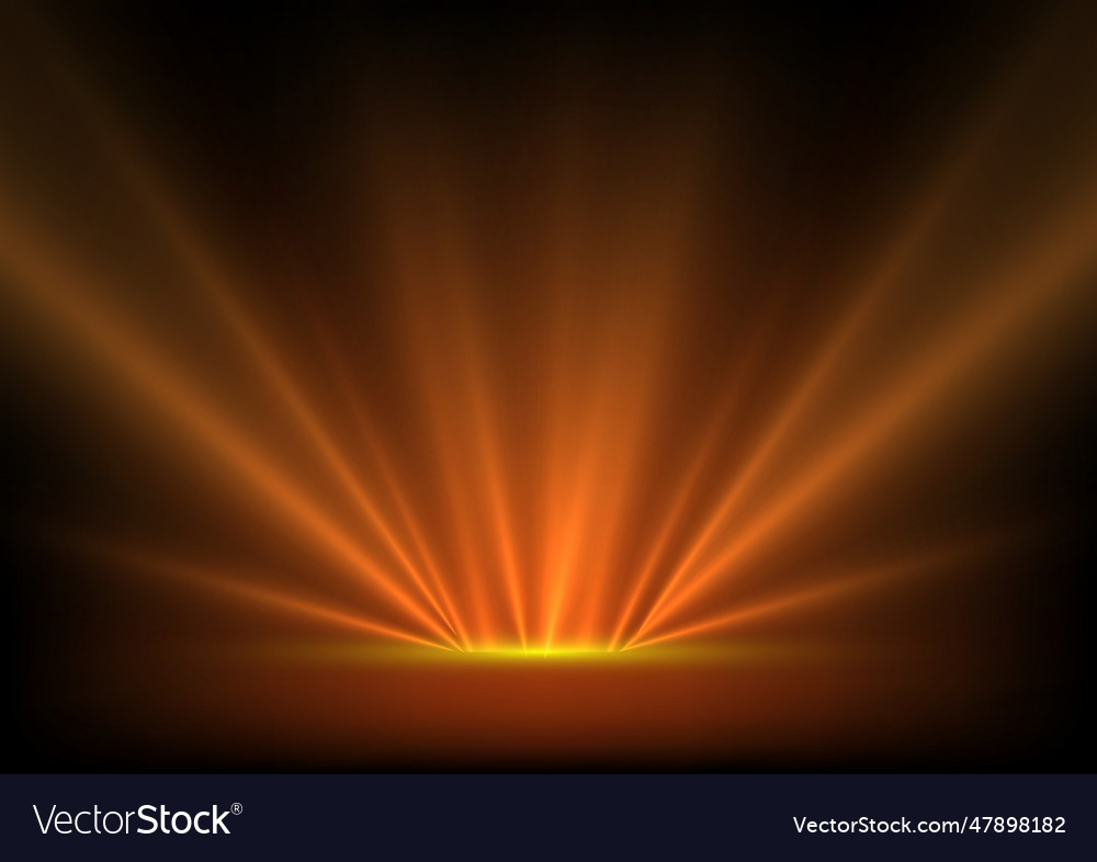 Abstract color light rays effect background