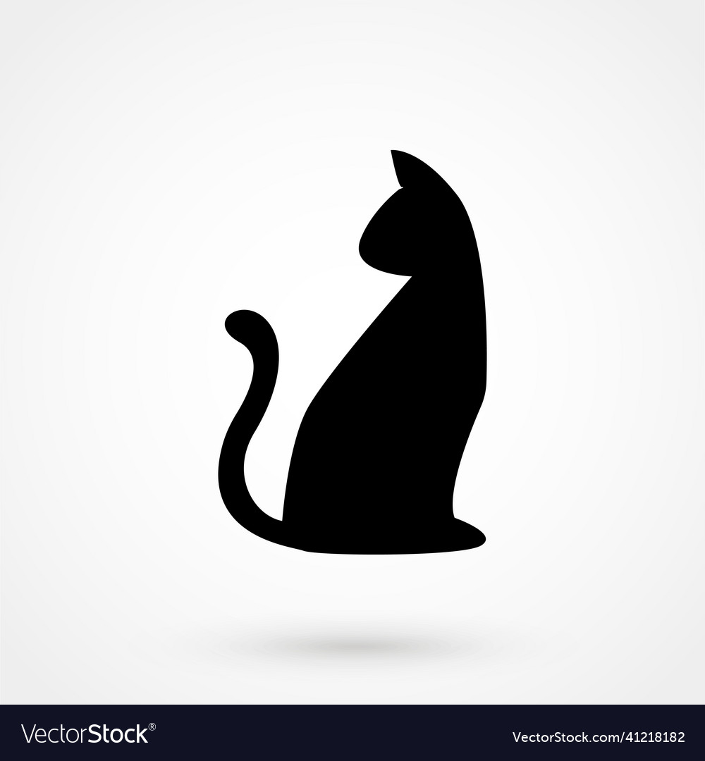 Cat shape icon